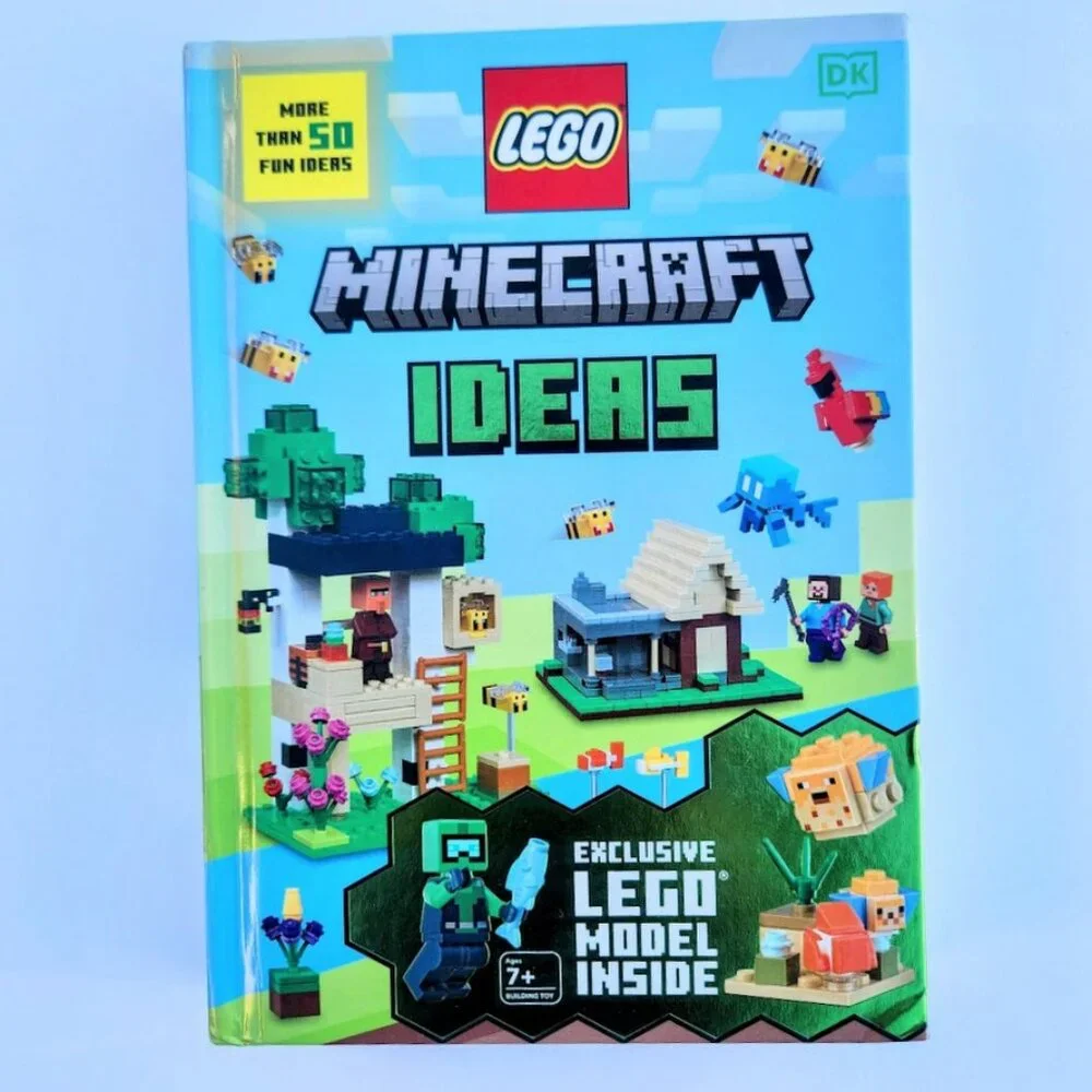 LEGO Minecraft Ideas Hardcover Book 80 pages 9780744099157 ISBN-10 ‏ : ‎ 0744099